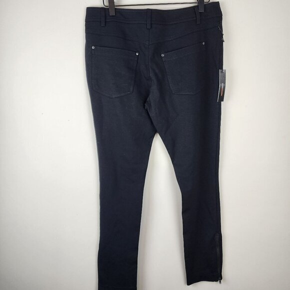 BCBG Maxazria pants size 12 black stretchy New - Picture 6 of 12